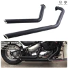 2-into-2 Full Exhaust System Miter Cut Dual Muffler Fits For Suzuki Boulevard C50 C50T 05-14 C50C 06-14 M50 05-08 VL800 Volusia