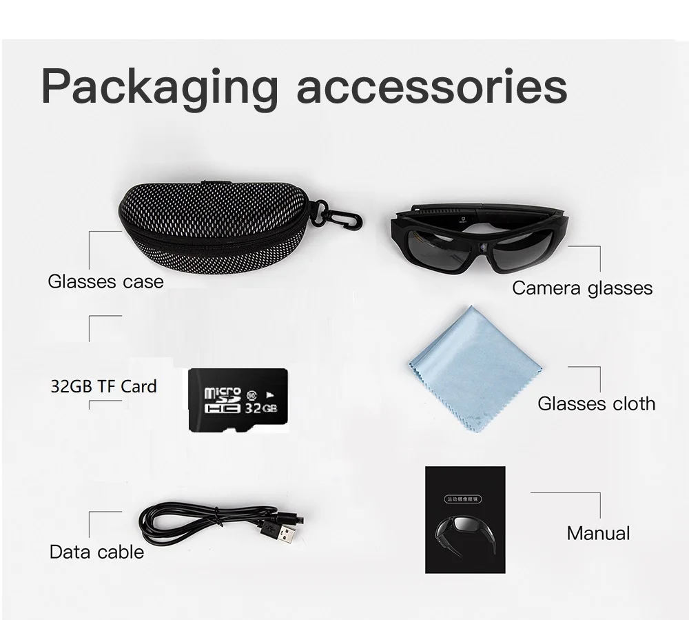 Glasses and 32G Card