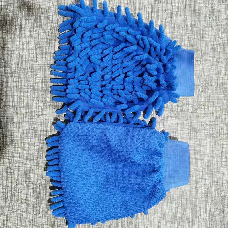 Car Wash Gloves Washing Wiper Car Cleaning Towel Auto Dust Washer Mitt Microfiber Gloves Wash Household Washing Accessories