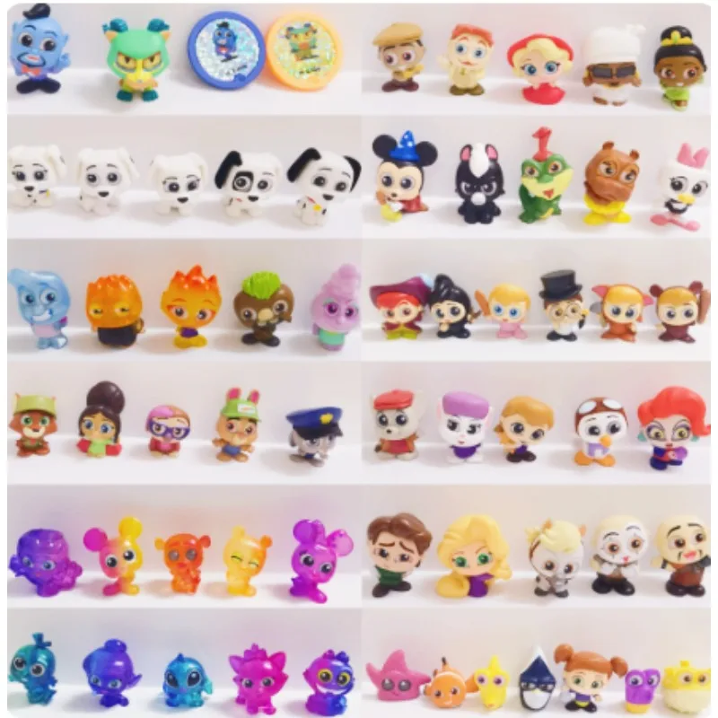 Disney Doorables Serie 11Th Generation Cute Kawaii Color Glass Eyes Figure Model Doll Toys Collezioni Ornamenti Regali Per Bambini