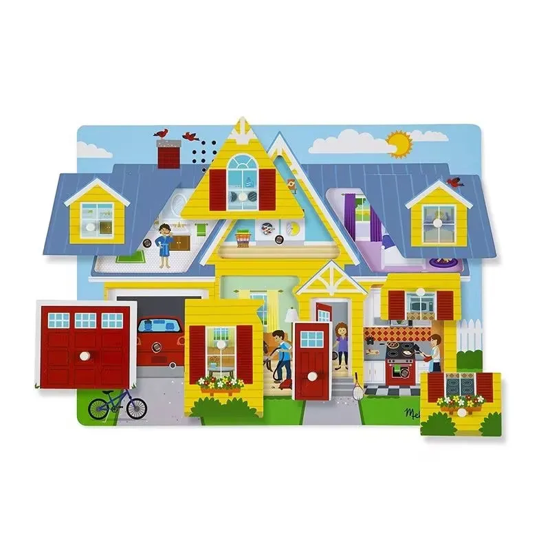 Рисунок 3 - Деревянная игрушка-пазл со звуком