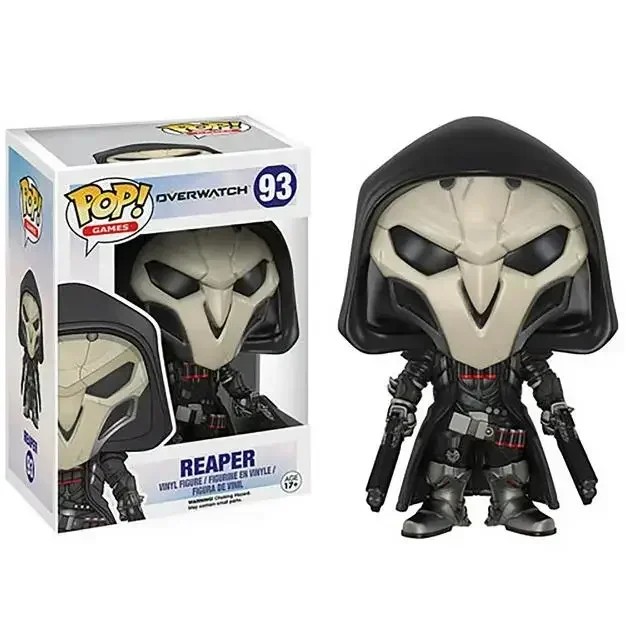 thumbnail image 4 of NUEVO Funko Pop Watch Pioneer Reaper 93 # Tracker 92 # Widow Maker 94 # McCree182 # Colección de muñecas de acción de vinilo Juguete Regalo para niños, 4 of 5