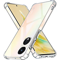 Custodia per telefono in silicone morbido trasparente potenziato - Bumper protettivo Coque