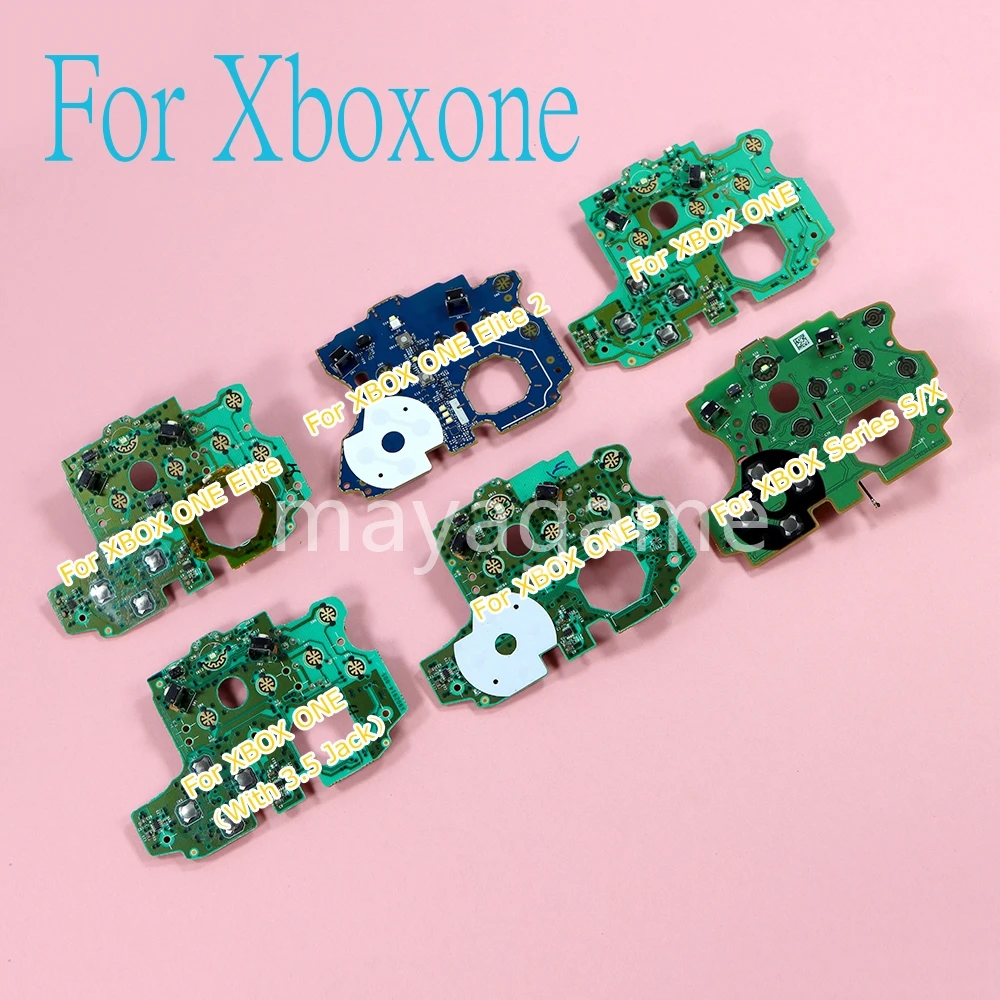 

5pcs Circuit Board For XboxOne S Elite 1 2 Handle Power Supply Panel Game Controller Program Chip Repair For Xbox Series SX