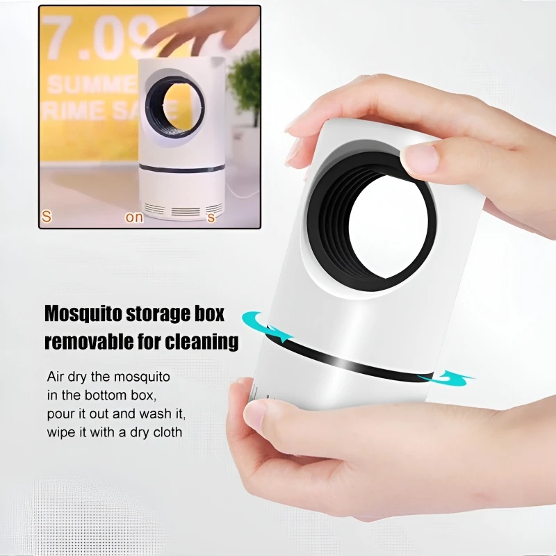 Mosquito Repellent Lamp UV USB Charging Portable Killer Suitable for Indoor 360&deg;