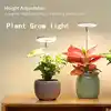 Grow Light, Full Spectrum LED Plant Light for Indoor Plants, Height Adjustable Growing Lamp with Auto On/Off Timer 4 4 Dimmable 1