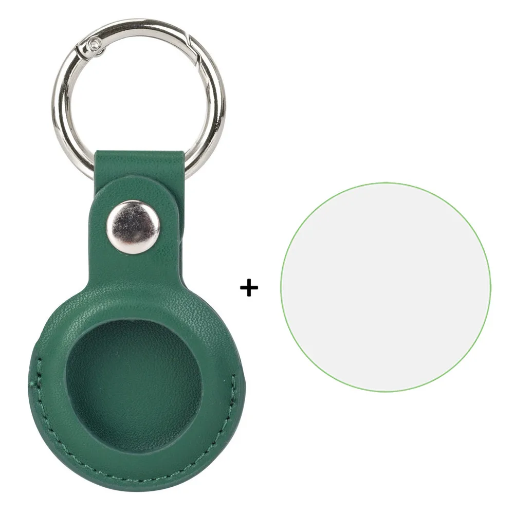 2020 new For AirTags Cover  Leather Protection Anti-Lost Protective Case For Apple Locator Tracker Cover 