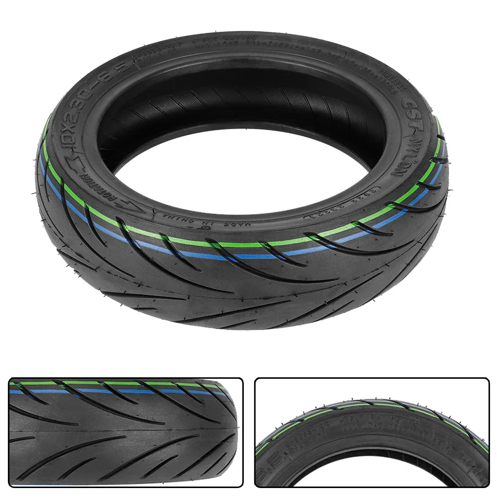 

Tire Tyre Wearproof 10*2.3-6.5 Black E-Bike Accessories E-Scooter Electric Scooter Rubber Spare Parts Tubeless