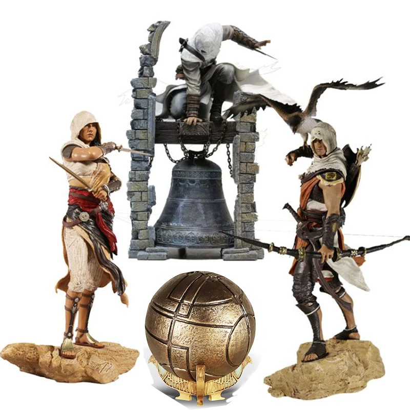 Фигурки Bayek Aya Altair, легендарный Коннер, яблоко Эдема, экшн-фигурка, статуэтка, Коллекционная модель, игрушки, кукла, рождественский подарок, 30 см