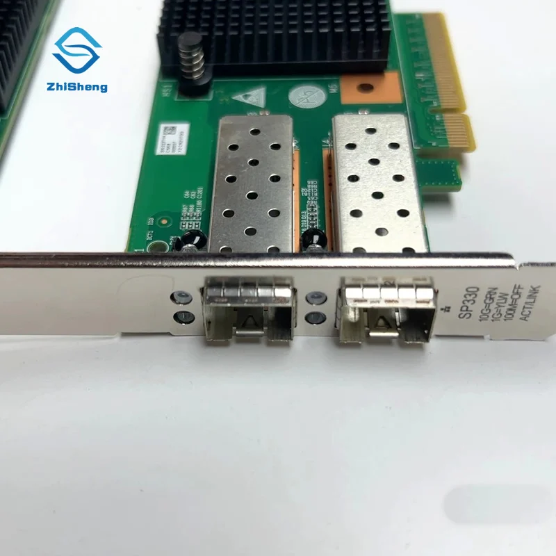 Network Card SP330 Intel X710-DA2 10G Network card 7ZT7A00537 For Server Desktop Workstation FREENAS QNAP ESXI PVE AR NICs