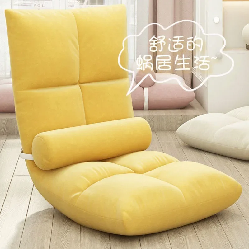 Folding-bed Single Sofa Lounge Chair Living Room Chairs Tumbonas Lazy Armchair Solid Wood Sofa Rocking Chair Camping Relaxing sofa chair