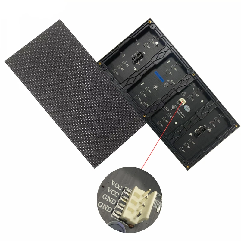 LED 디스플레이 매트릭스 모듈 P5 RGB 실내 LED 모듈, LED 스크린 2121 램프 하이 퀄리티 풀 컬러, 1/16 스캔, 320x160mm, 64x32 도트