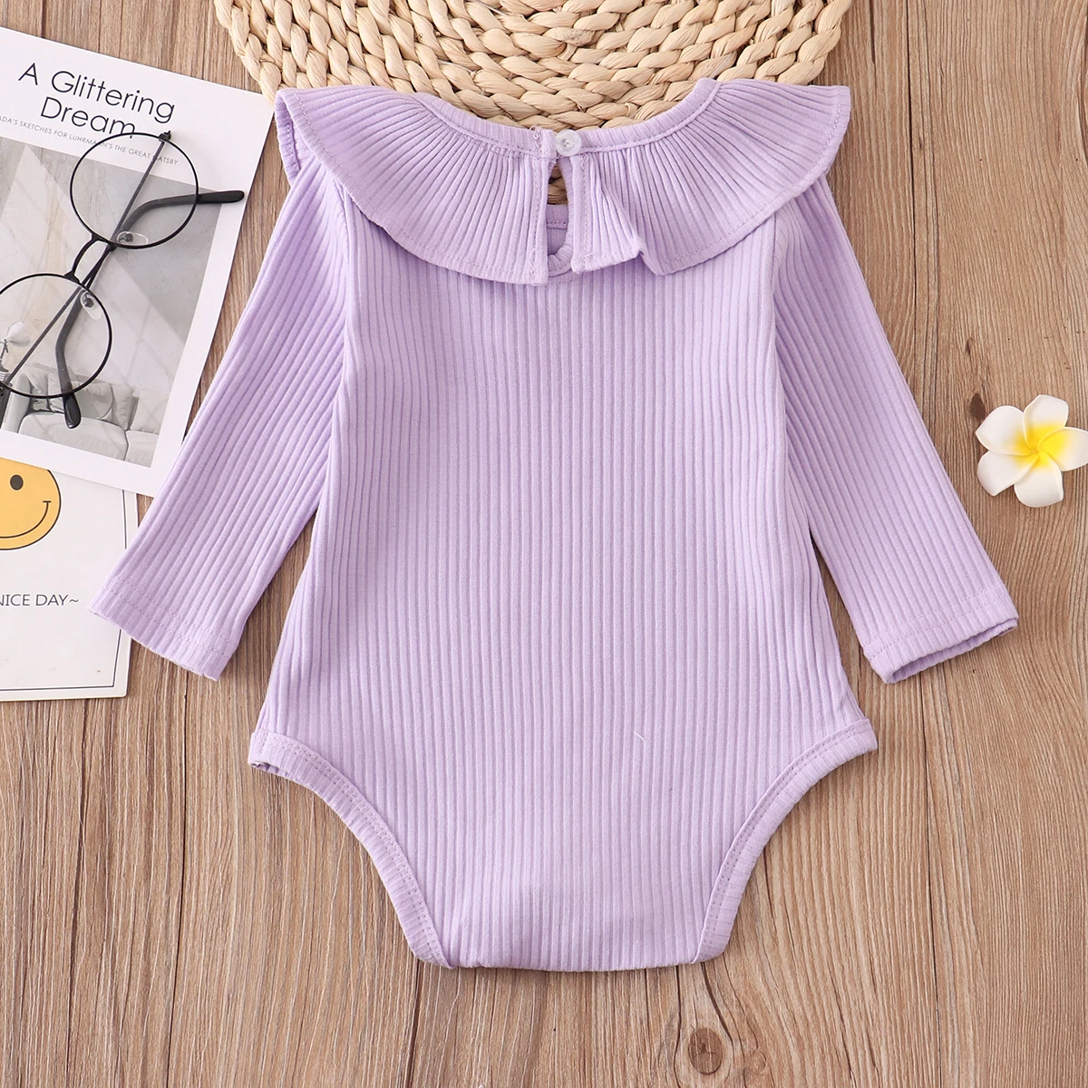 baby dress and set Newborn Infant Baby Girl Romper Bebe Body suit 0-2Y 2022 Summer Fall Candy Ruffles Newborn Baby Girl Clothes Outfits baby clothes mini set