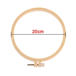 Embroidery Punch Needle Pen for DIY Craft and Sewing Projects (20cm Hoop)