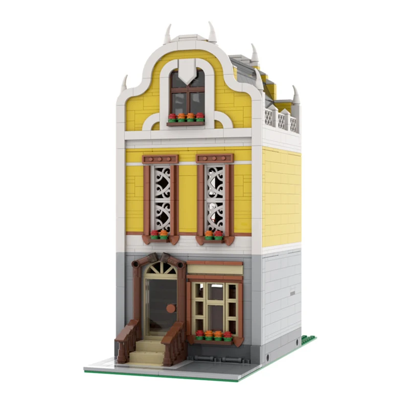 

MOC Creative Expert City Street View Villa House Architecture Building Blocks Set Bricks DIY Toys For Children Birthday Gifts