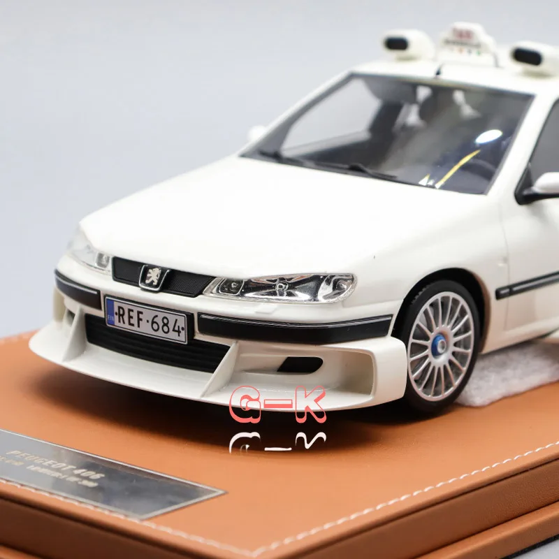 GOC&VEHICLE Art 1:18 For Taxi Express Peugeot 406 Taxi Taxi Model Limited  Edition Car Model
