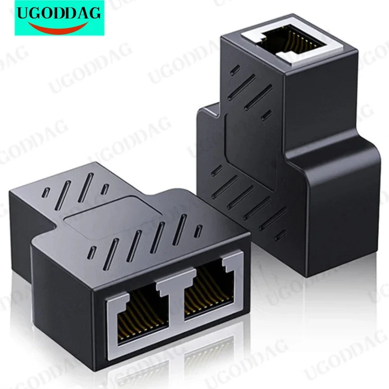 РазветвительRJ451–2Ethernet-адаптерИнтернет-сетевойкабель-удлинительРазъемRJ45СоединительдляПКTVBoxМаршрутизатор-AliExpress7
