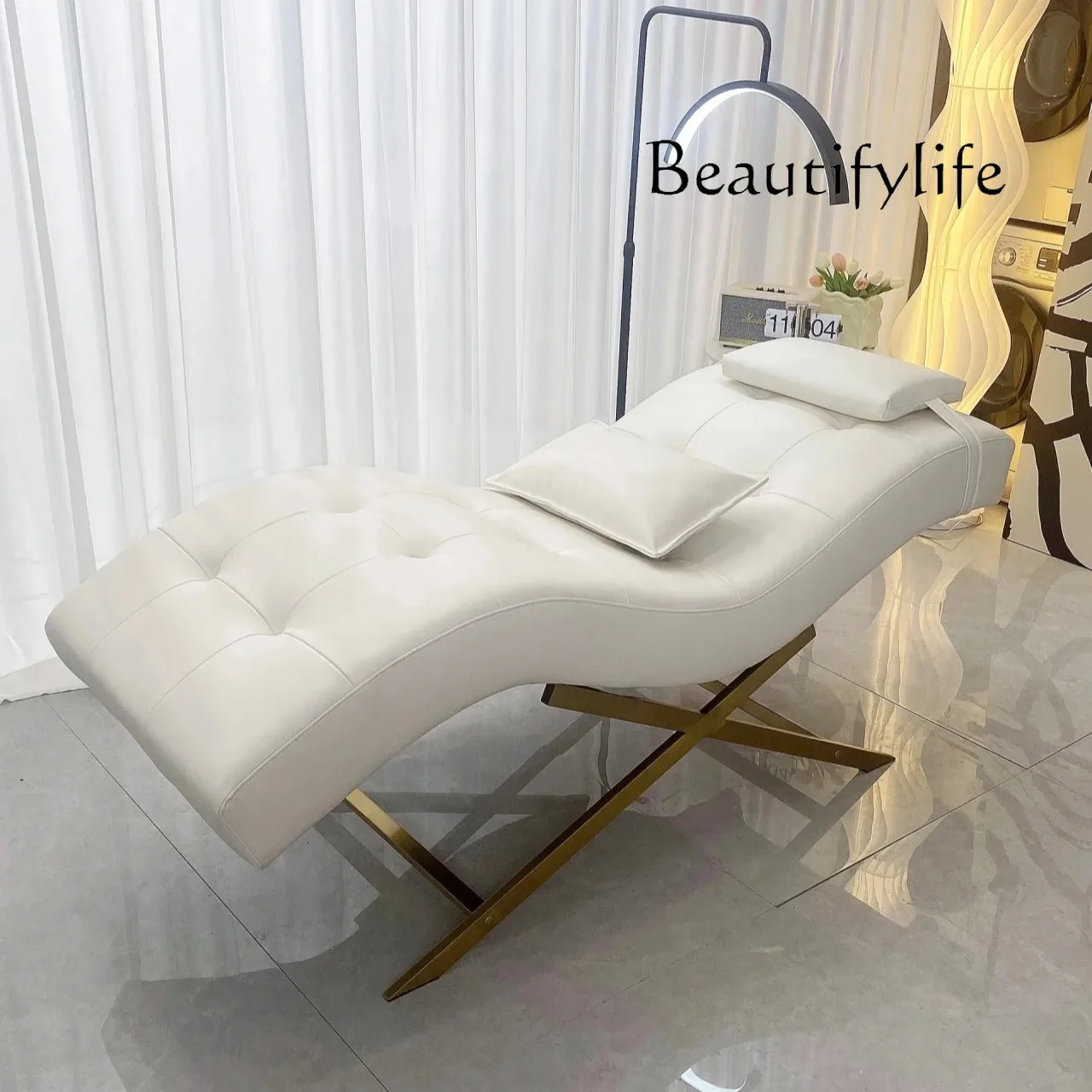 New S-Type for Eyelash Beauty Bed Multifunctional for Beauty Use Bed
