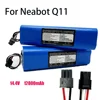New Original 128000mAh Rechargeable Li-ion Battery for neabot Robotic vacuum cleaner Q11 6