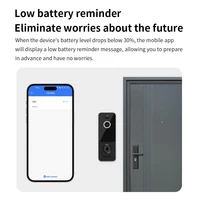 1080P WIFI Video Doorbell TTLOCK App Smart Home Door Bell Wireless Security Camera Doorbell PIR Motion Detection - Image 4