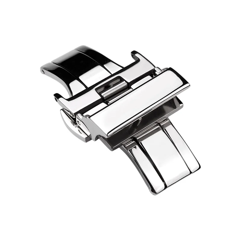 Versatile Butterfly Buckle Accessory for Leather, Nylon, and Silicone Straps