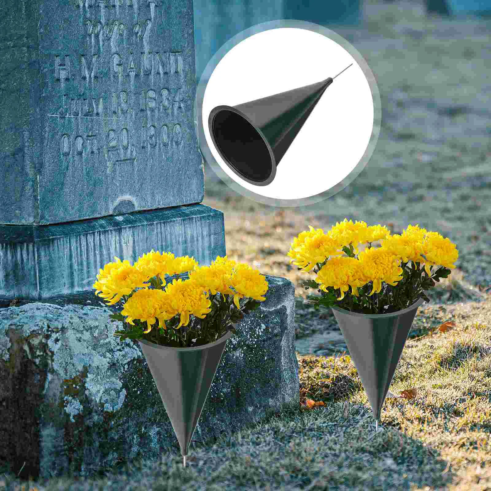 Cemetery Flower Pot Holder