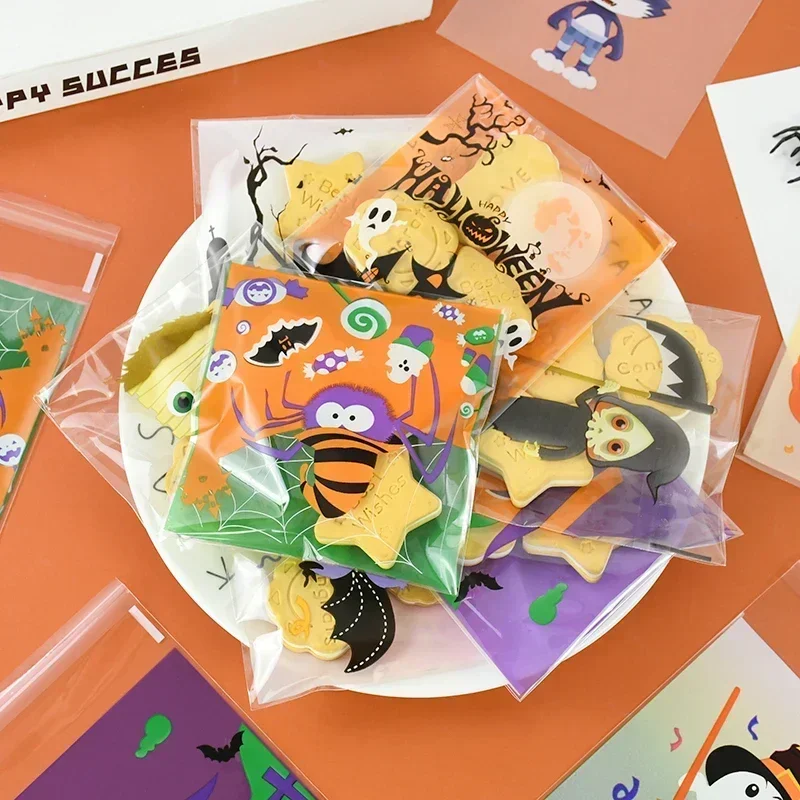 Halloween Candy Bags Self Sealing