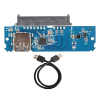 USB 3.0 To  HDD Adapter LED Indicator  To USB Adapter Cable Light Portable Stable 6Gbps for 7/9.5/12.7/15mm HDD SSD 1