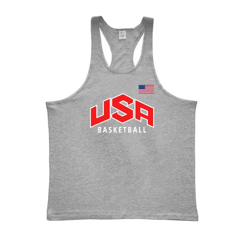 Men's Breathable Cotton Workout Tank Top - Athletic Fit & Style