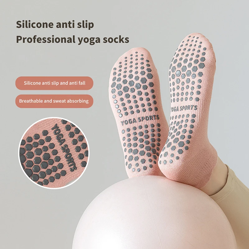 Women's Anti-Slip Breathable Trampoline & Yoga Socks