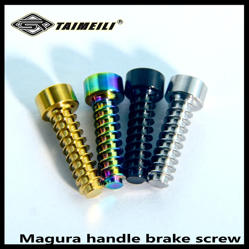 Titanium alloy Magura handle brake screw 1pcs M5x18mm titanium bolts stainless steel screws stainless steel screw carbon steel screw