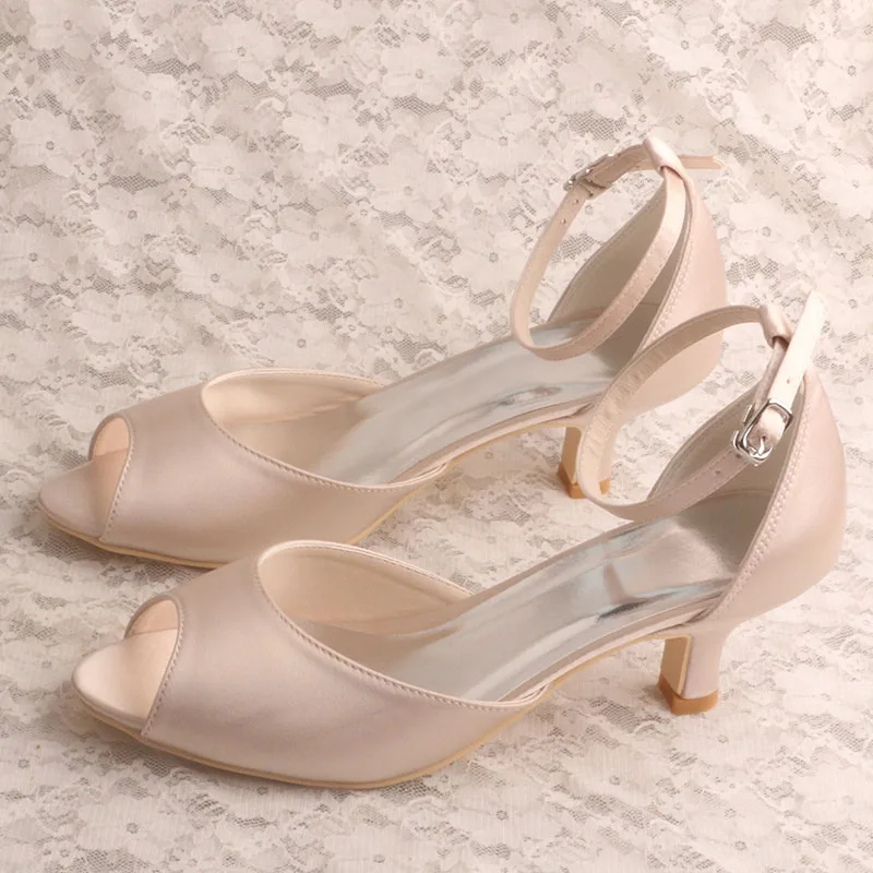 

22 Colors Women Summer Shoes and Sandals Nude Color Low Heel with Ankle Strap