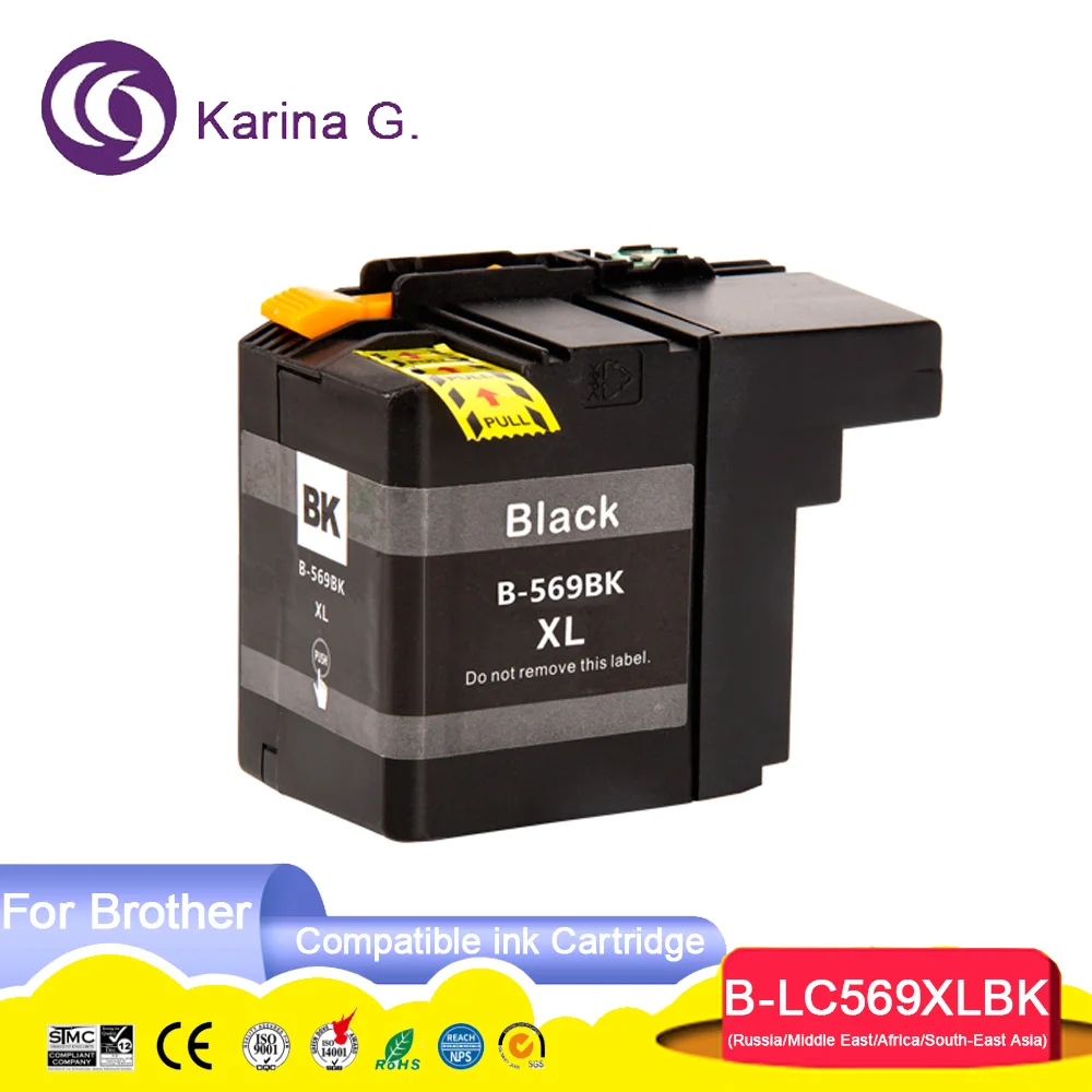 LC565 LC569 LC 569XL LC 565XL Premium Compatible Color Inkjet Ink Cartridge for