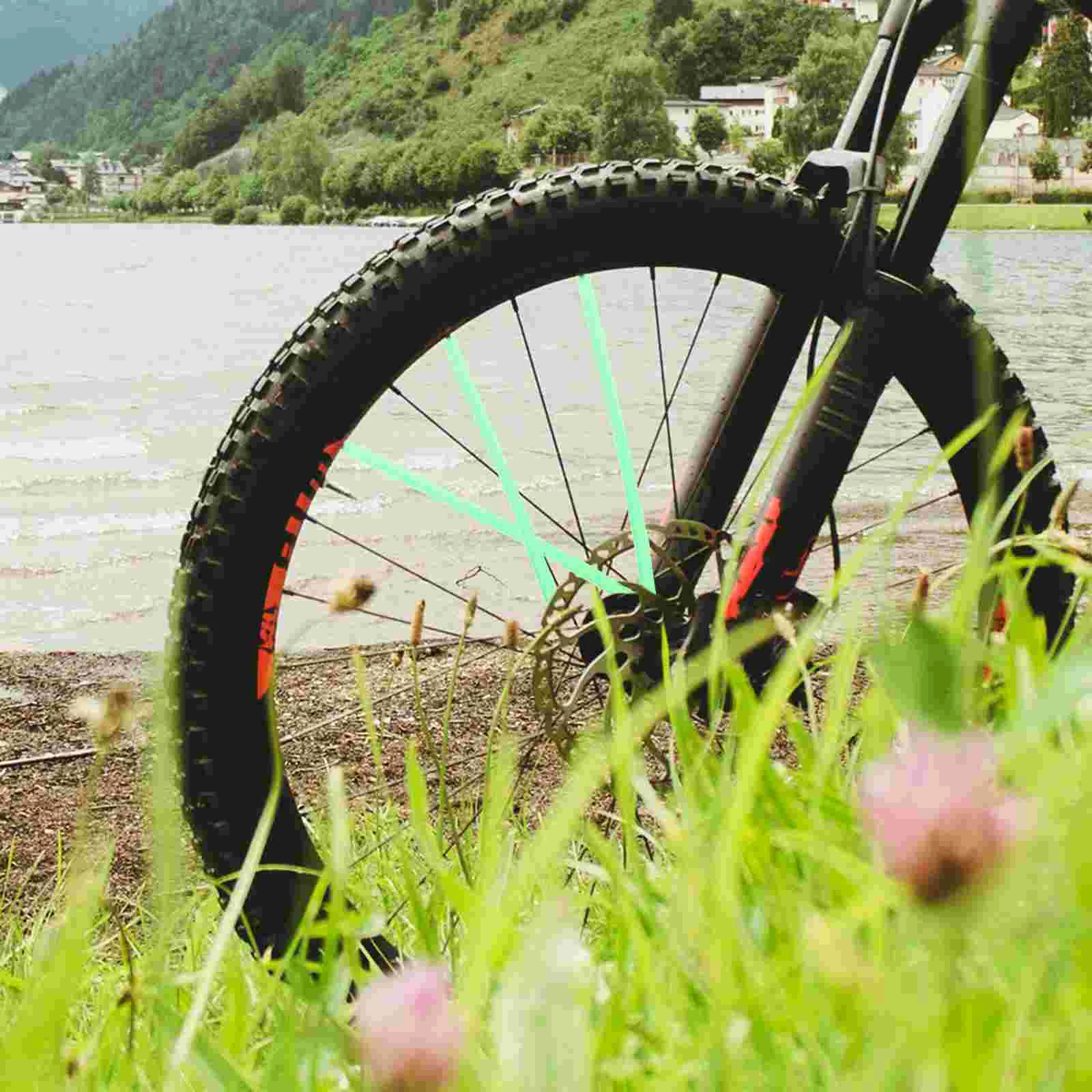 

144Pcs Bike Wheel Decoration Dirt Bike Plastic Spoke Covers Motorcycle Spoke Covers