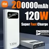 Xiaomi 120W 200000mAh Power Bank Super Fast Charging Battery High Capacity Digital Display PowerBank For iPhone Samsung Huawei 1