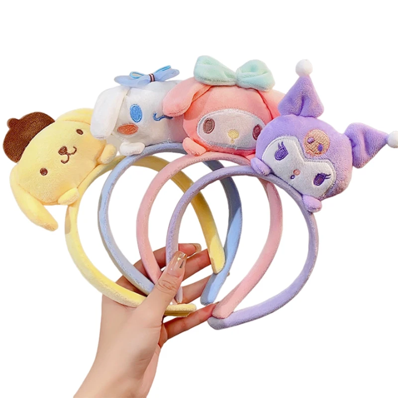 Paraorecchie Unicorno Peluche - Copricapo Carino Per Donne E Ragazze, Colore Viola - Foto 4