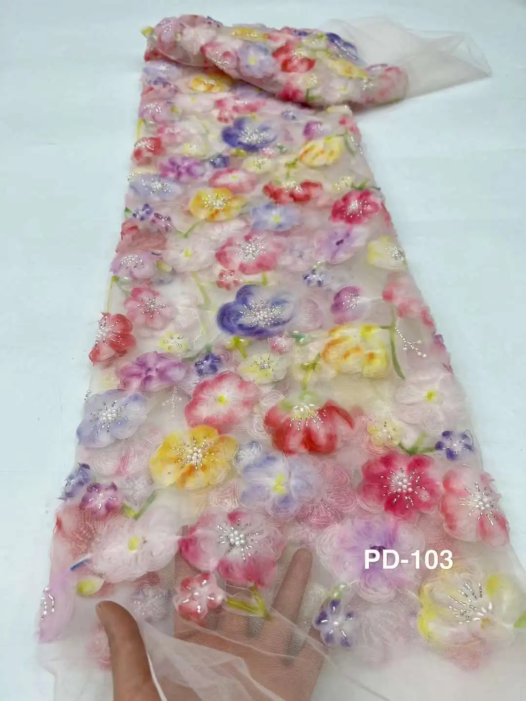 

Африканский тюль с блестками, кружево для свадьбы, роскошные бусины ручной работы, нигерийская сеточка с блестками, 2024 тюль, французская сетчатая ткань для платья