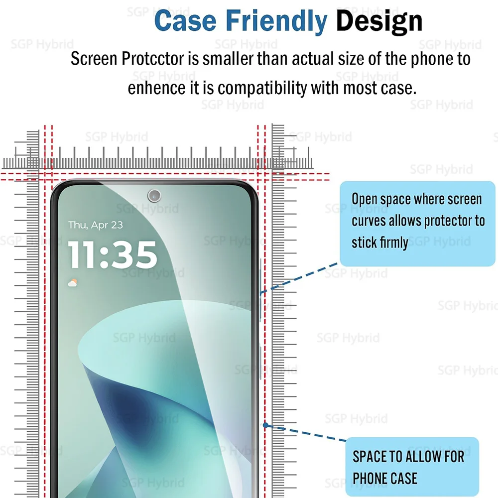 Premium 2-Pack Tempered Glass Screen Protector - 9H Hardness, Full HD Coverage