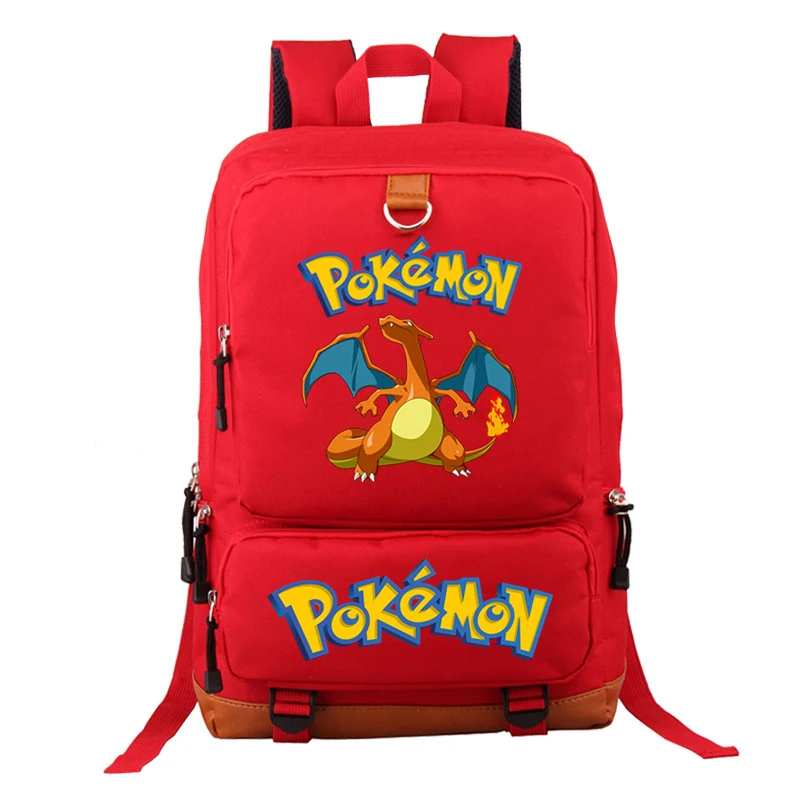 

New Pokemon Backpacks Anime Pikachu School Bags for Students Portable Laptop Bags Leisure Travel Outdoor Bags Birthday Gifts