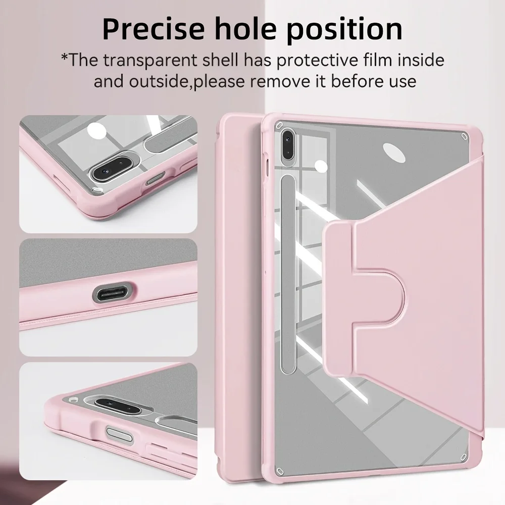 Universal 360° Rotation Tablet Case with Enhanced Protection and Versatile Viewing Angles