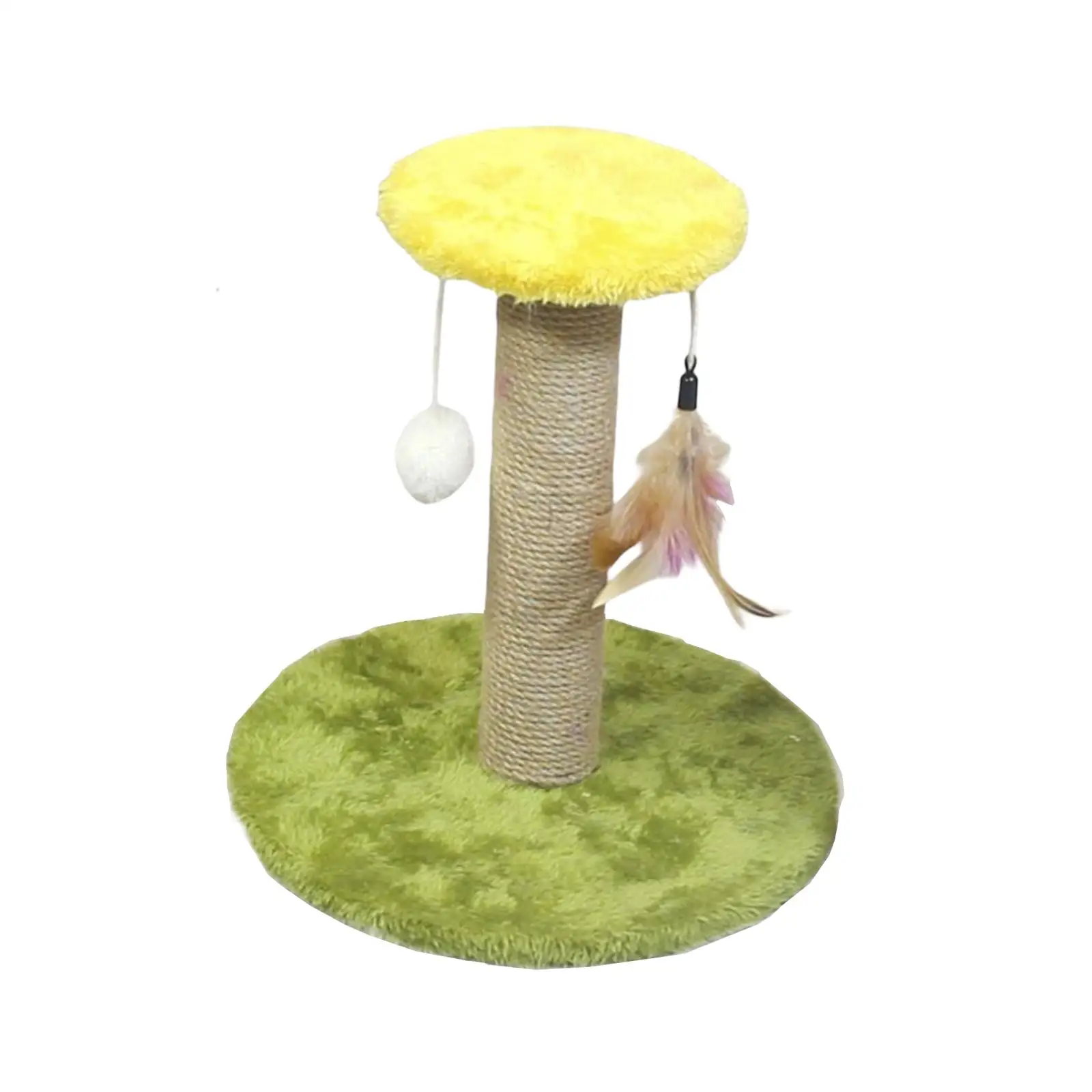 Cat Scratching Post Premium Sisal Rope Scratcher Scratch Post Protecting Your Furniture Durable Climbing for Small Cats Kittens Cat Scratching Post Premium Sisal Rope Scratcher Scratch Post Protecting Your Furniture Durable Climbing for Small Cats Kittens
