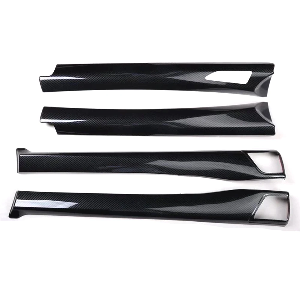 

For Toyota Alphard 2015-2021 Car Door Pillar Decoration Cover Trim Styling Interior Auto Molding Accessories 4pcs