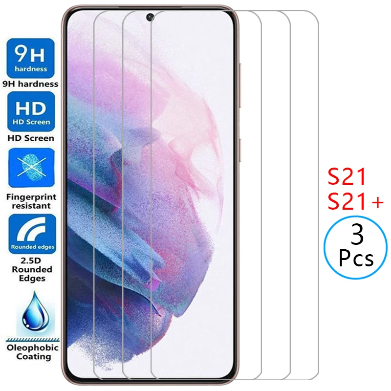 Vetro Temperato Per Samsung Galaxy S21 Plus 5G Custodia Per Telefono Samsungs21 Galaxys21 S 21 21 S S21Plus Pro Cover Posteriore 360 Galxy S21Case