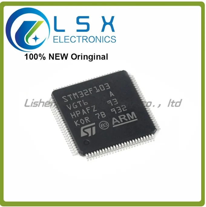 

10pcs STM32F103VGT6 LQFP-100 micro controller single-chip microcomputer 32F103 IC chip