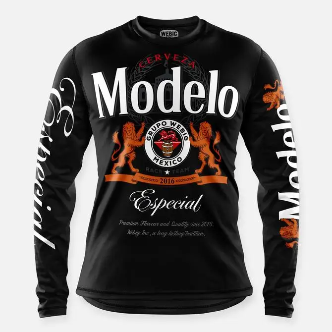 Cycling jersey Off-road motorcycle jersey downhill sweatshirt moisture wicking cycling mountain bike quick-drying men's cycling wear