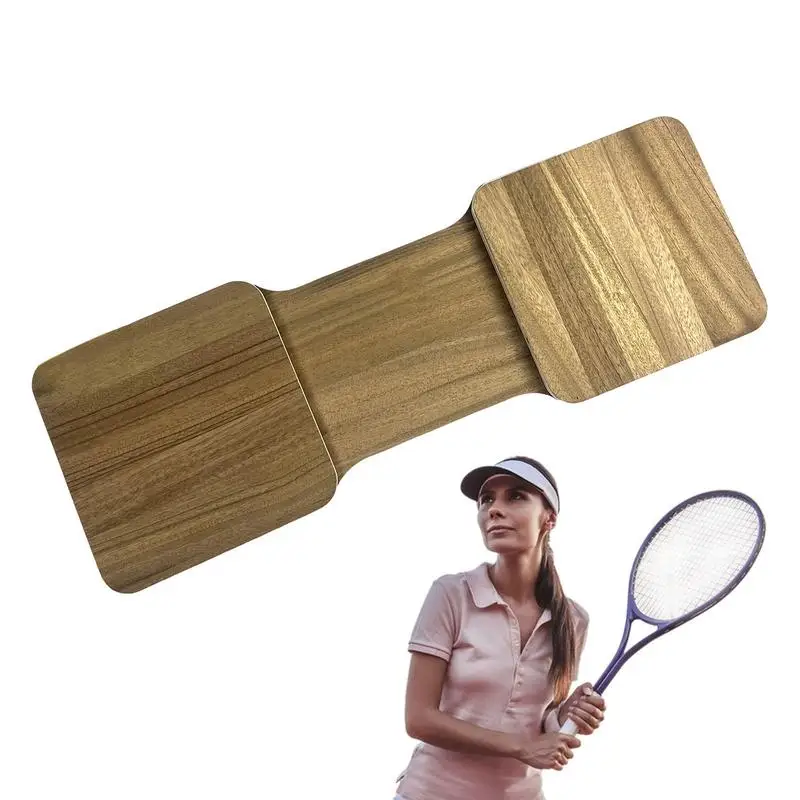 

Tennis Power Chain Wood Balance Board Trainer Beginner Children Tennis Swing Training Aid