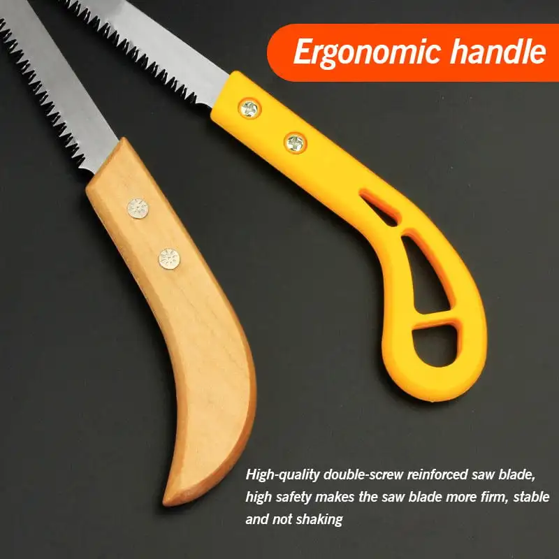 Outdoor Portable Hand Saw Ice Cutting Saw Mini Ice Cube Cutting Tool With Wooden Handle Household Garden Multi-Function Saw 5