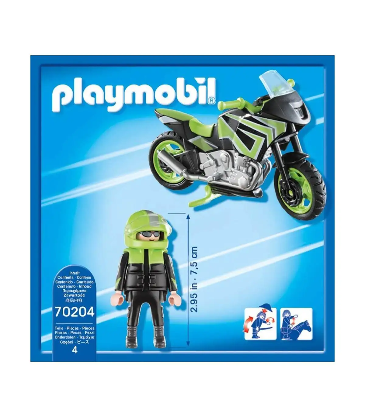 Mentalmente Descriptivo Gran Barrera de Coral Motorbike PLAYMOBIL _ - AliExpress Mobile