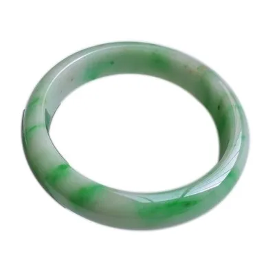 Zheru 주얼리 천연 미얀마 옥 팔찌, 절묘한 공주 팔찌, 여자 친구 엄마 보내기, 54mm-62mm