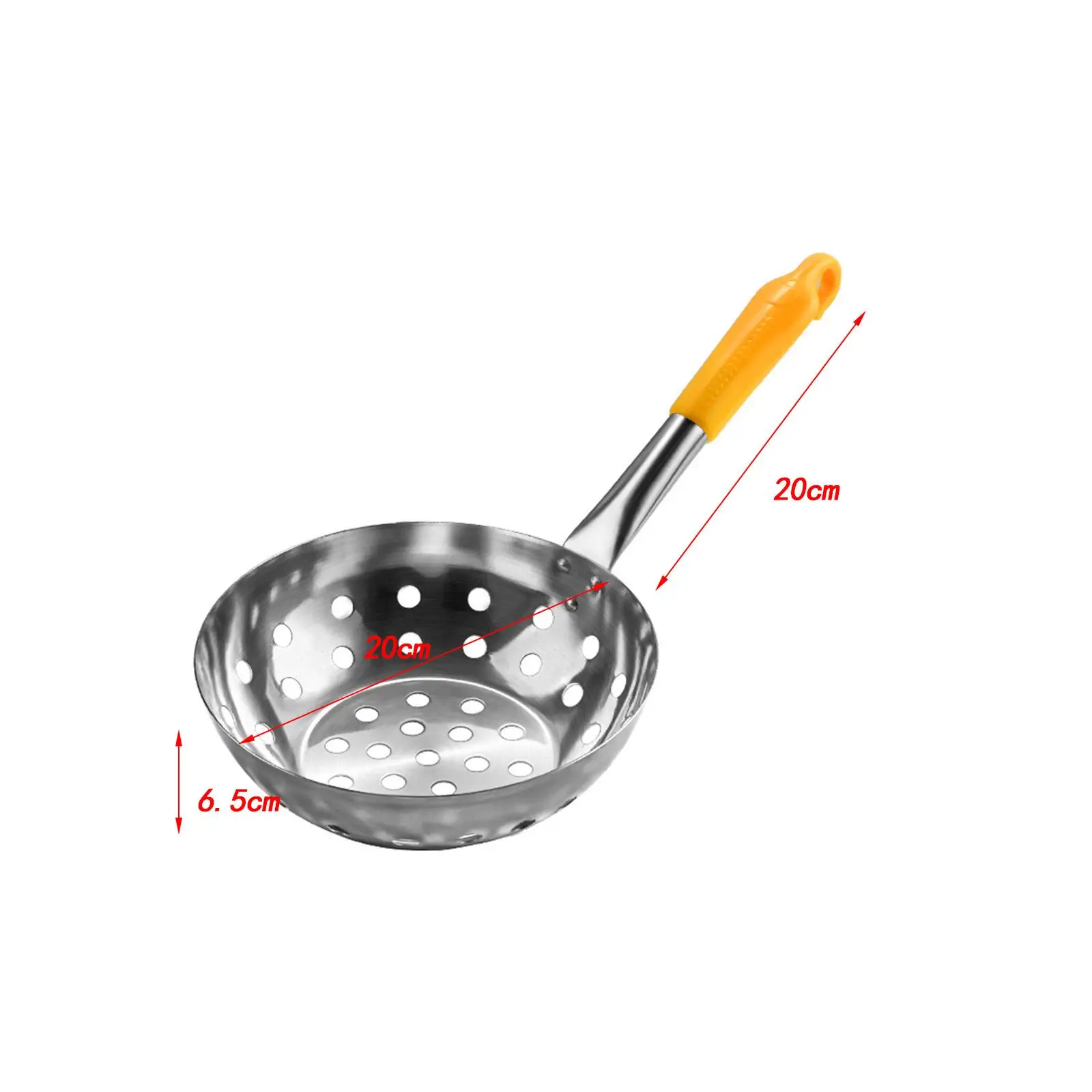 Scoop Colander Fine Mesh Noodle Strainer Drain Spoon Colander Mesh Net Cooking Colander Food Drain Shovel Skimmer Straining